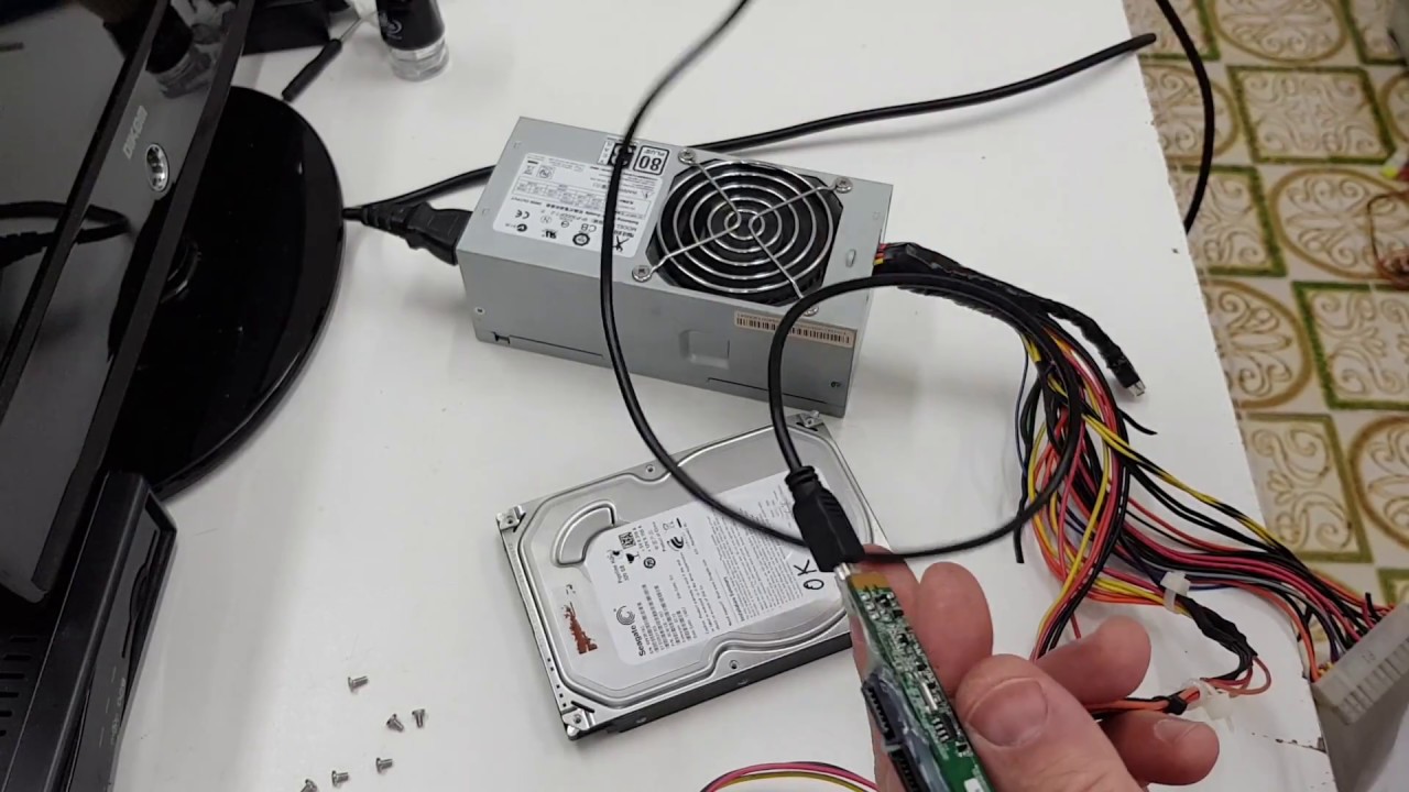 Tutorial: Recupero Dati Hard Disk Esterno Dopo Una Caduta 1/2 Parti