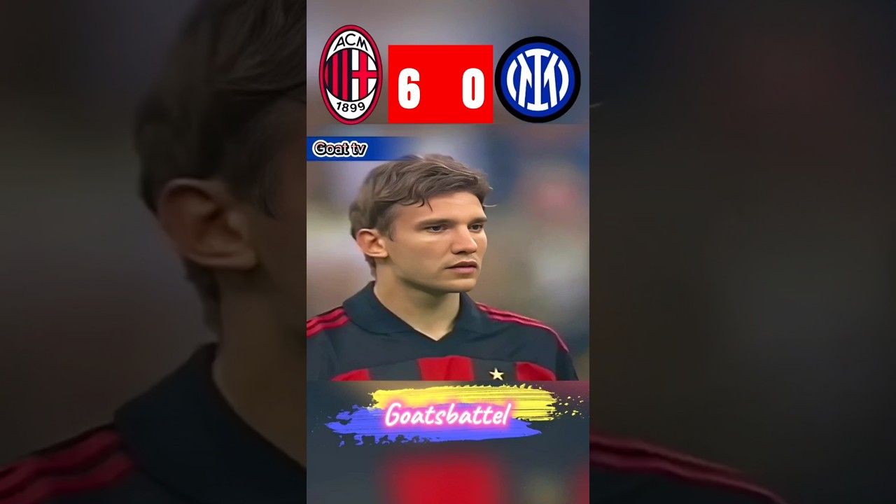 Ac Milan 🆚 inter Milan 2000-2001 serie A  #legendary #match #highlights