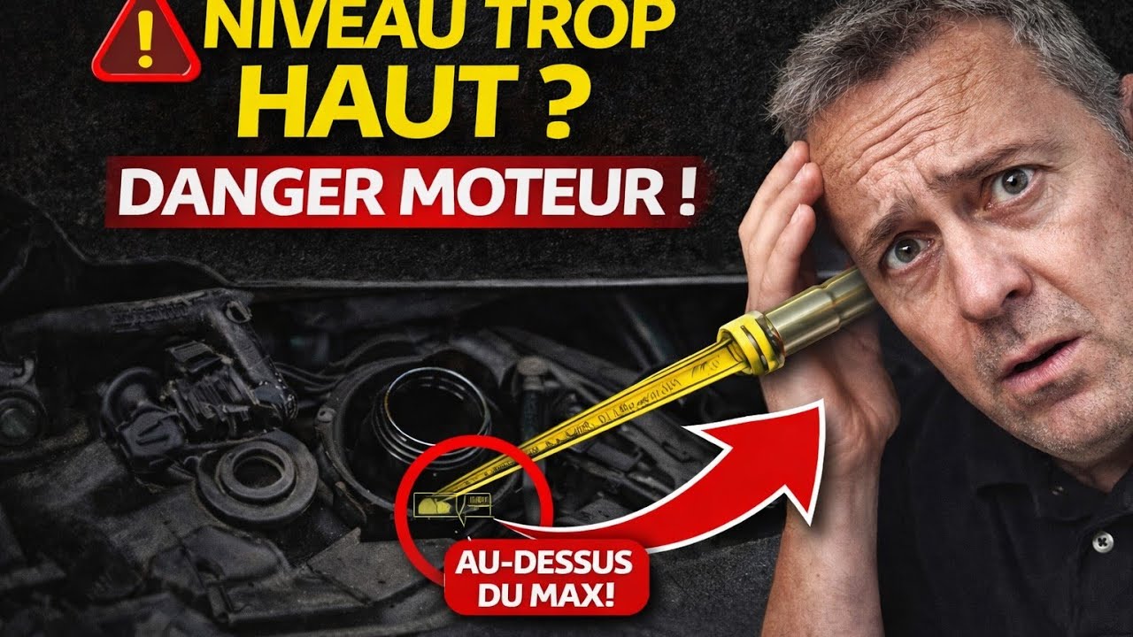 Niveau d’huile moteur : l’erreur que 80% des automobilistes font !