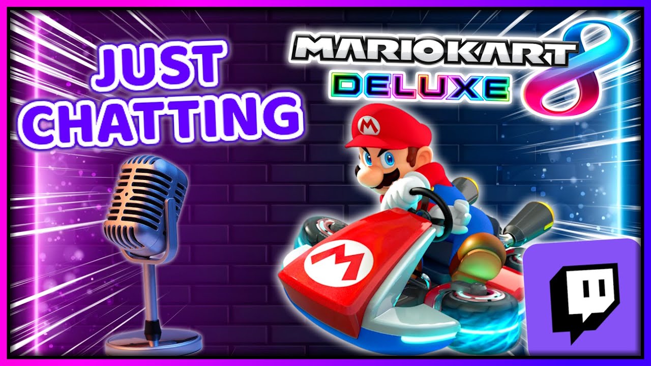 🟣 Mario Kart 8 Deluxe & Just Chatting mit Joey! | Twitch Stream vom 16.10.2025