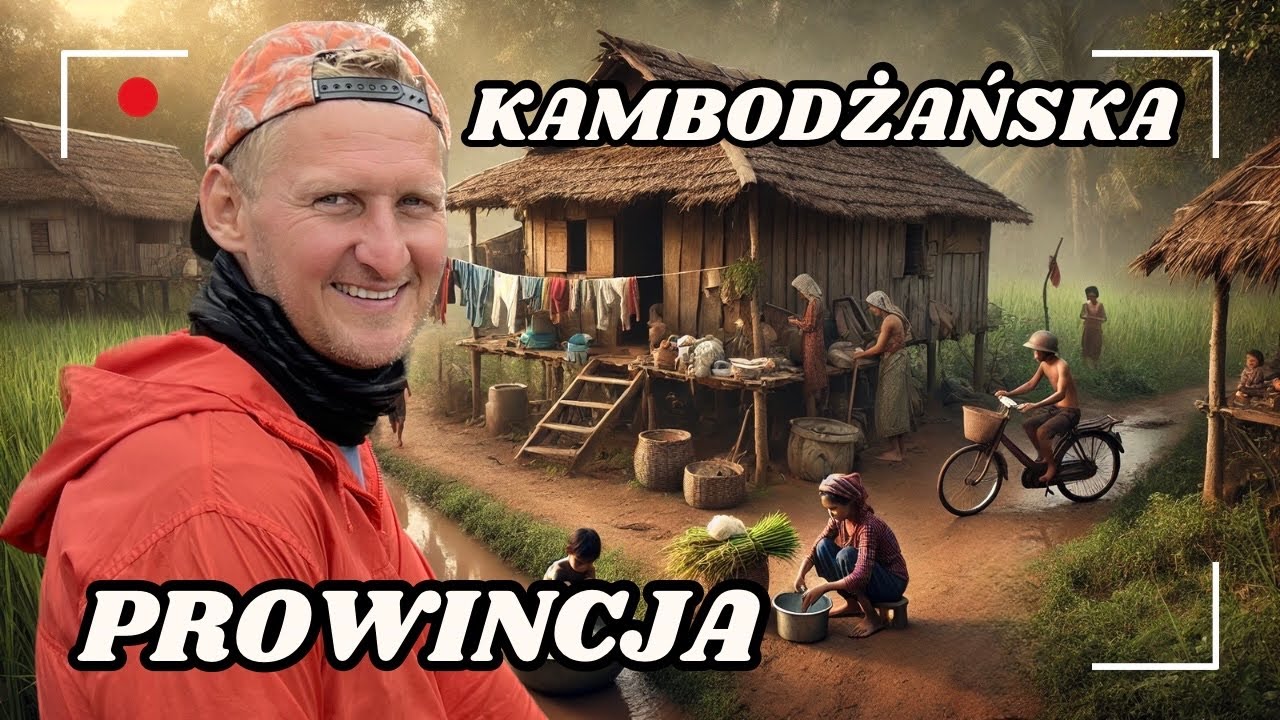 Jak Wygląda Życie poza Phnom Penh? Szokujące Różnice! KAMBODŻA