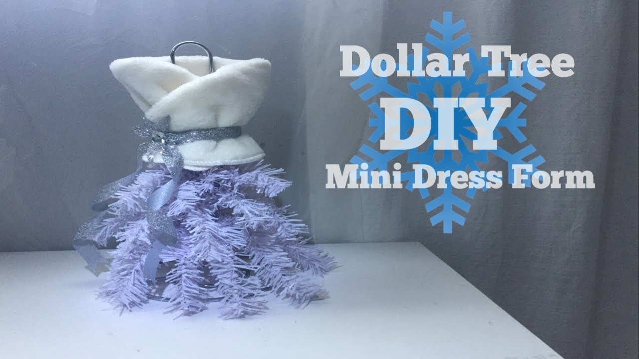 Dollar tree DIY/ Dress form