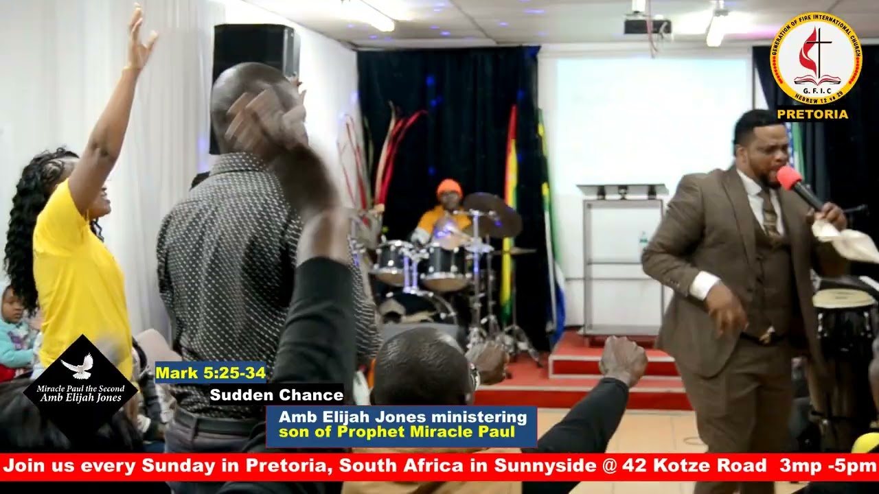 SUDDEN CHANCE SERMON WITH MIRACLE PAUL THE SECOND AMB ELIJAH JONES