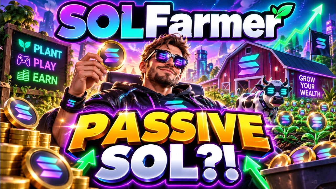 EARN REAL SOLANA DAILY! ⛏️ SolFarmer Crypto Mining Game - Chapter 2 Building Your Farm!