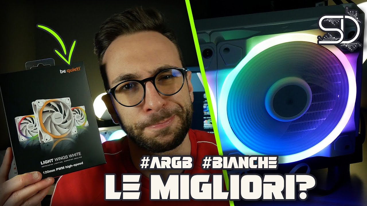 VENTOLE BIANCHE, RGB E SILENZIOSE? Be quiet! Light Wings - RECENSIONE