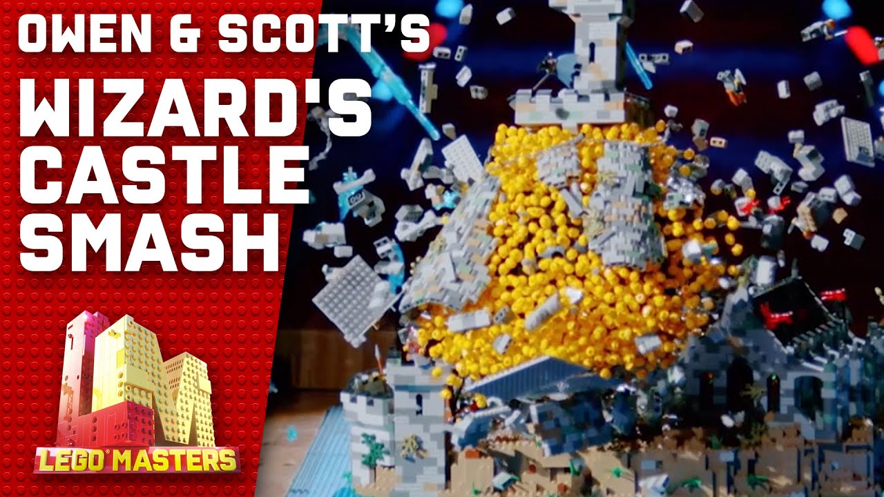 Owen and Scott reveal their Wizard's Castle | LEGO Masters 2021