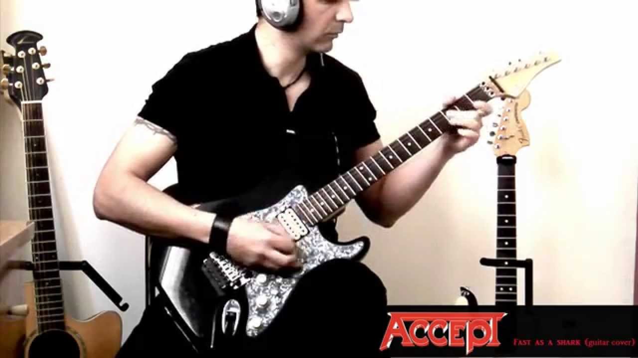 ACCEPT - Fast as a shark (guitar cover)