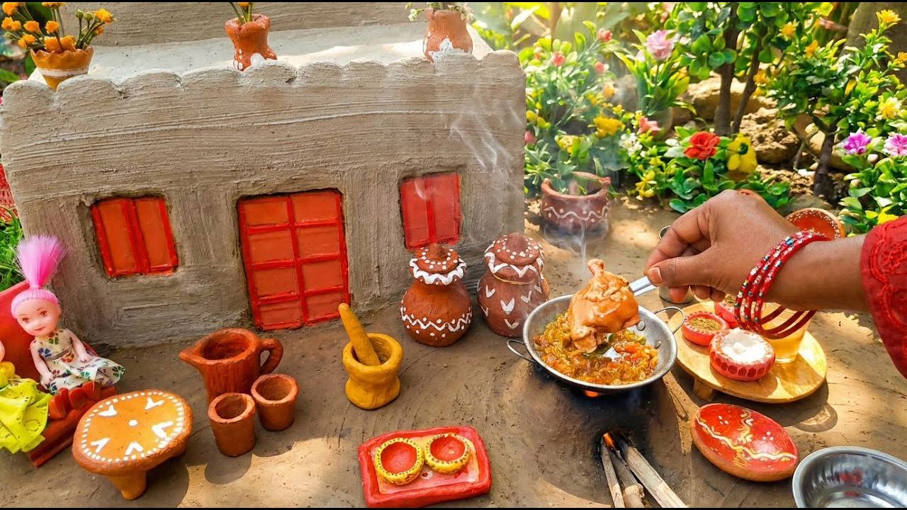 রান্না করতে গিয়ে একি কান্ড! 😭 Miniature Cooking Fail?