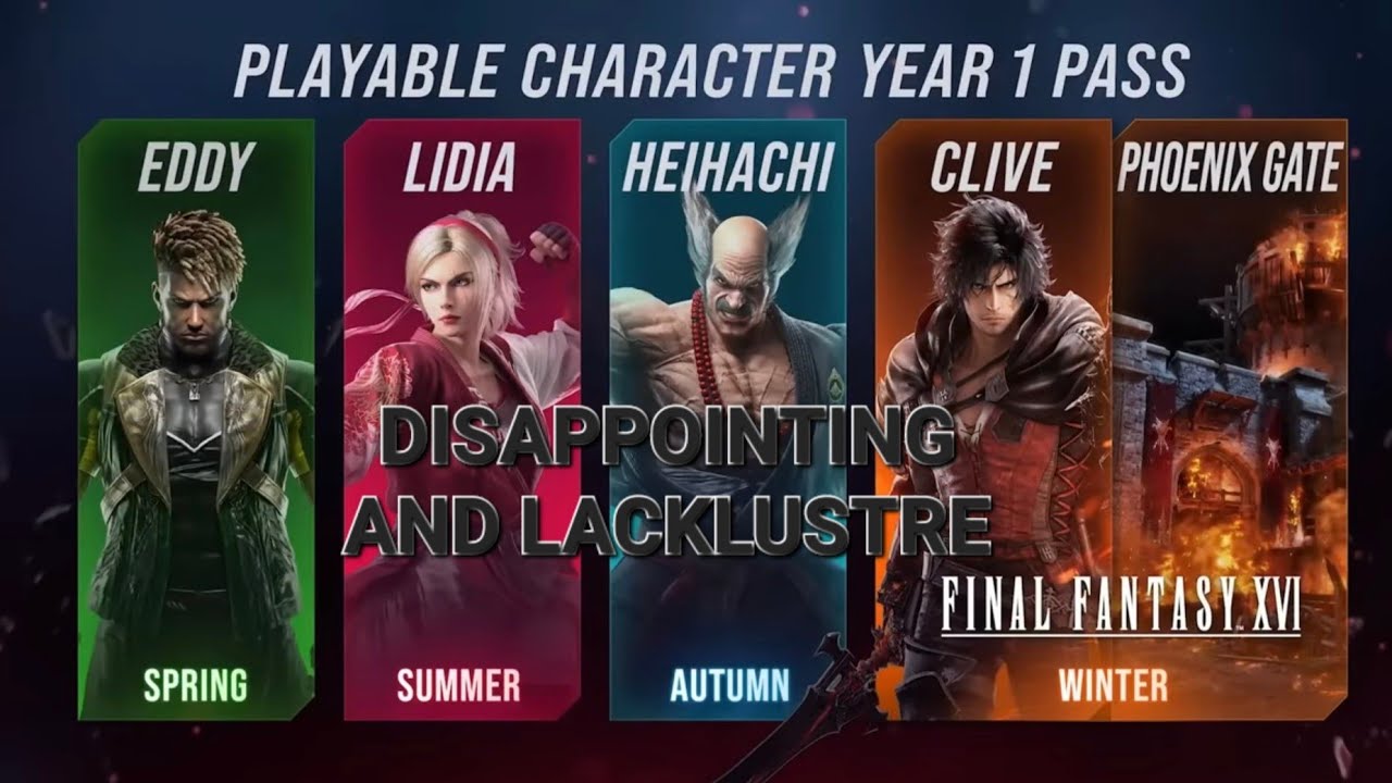My thoughts on the tekken 8 season 1 DLC characters (RANT)