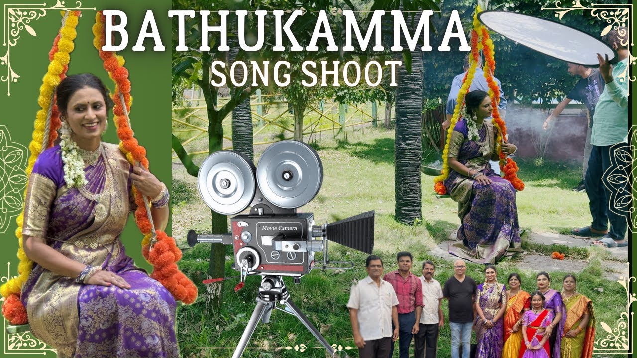 Sashi Preetham gari Bathukamma Song Shooting lo.. | Kousalya