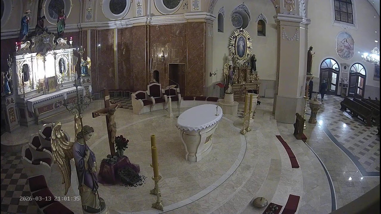 13.03.2026 • 17:45 – Droga Krzyżowa i Msza święta z Bazyliki św. Marii Magdaleny w Tychach