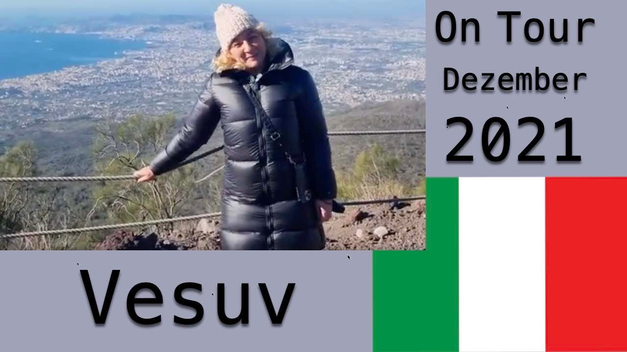 058 Eine Wanderung auf dem Vesuv.