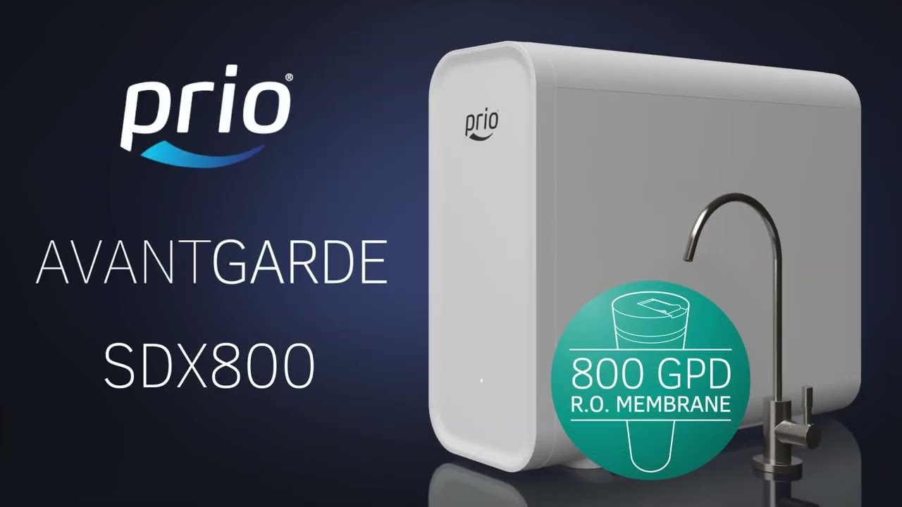 Prio&reg; Avantgarde SDX800 - производительная прямоточная система обратного осмоса &laquo;всё в одном&raquo;