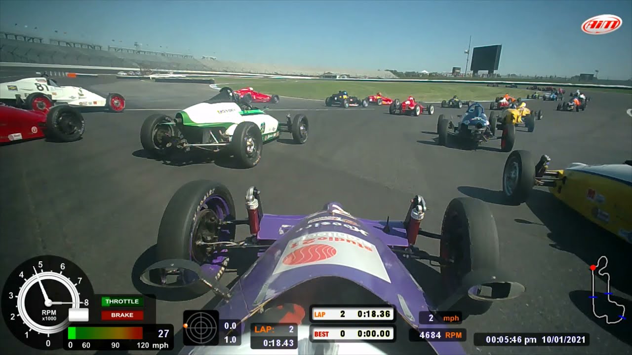 2021 Indy Runoffs  in car video #21FV Bill Styczynski