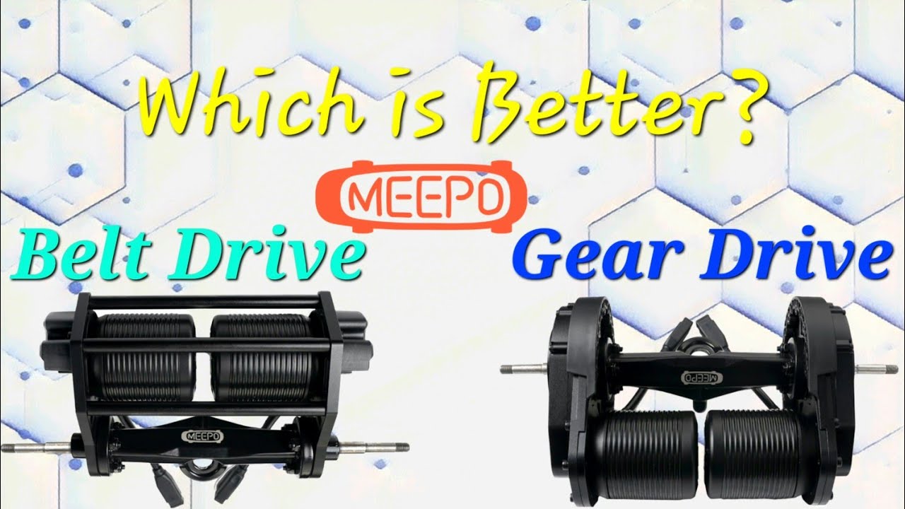 Meepo Hurricane | Belt drive or Gear drive System?