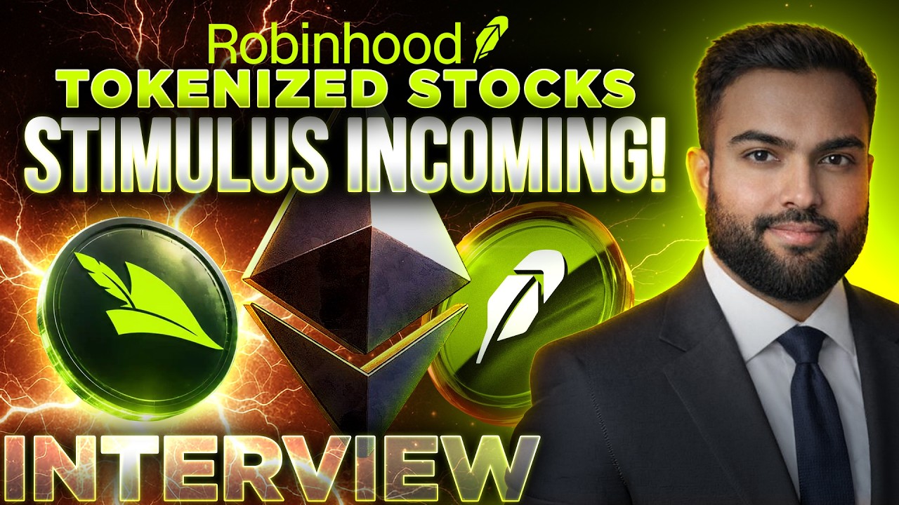 Токенизированные акции Robinhood🚀Стимул DeFi уже близко!🚨ИНТЕРВЬЮ