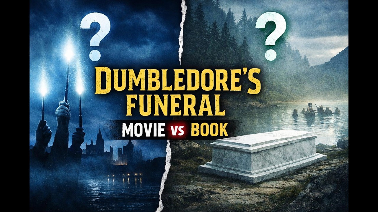 Dumbledore’s Funeral Was Completely Different in the Book (Half-Blood Prince Explained)