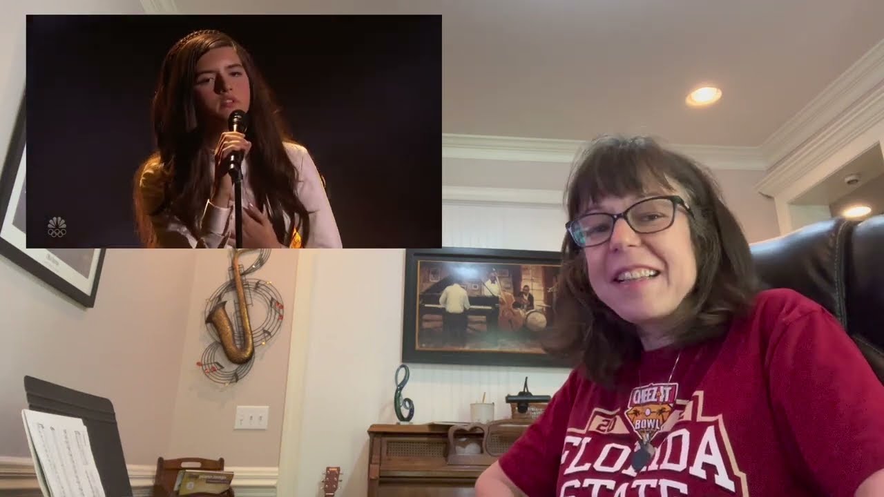 Music Teacher reacts to - Angelina Jordan AGT -Someone You Loved