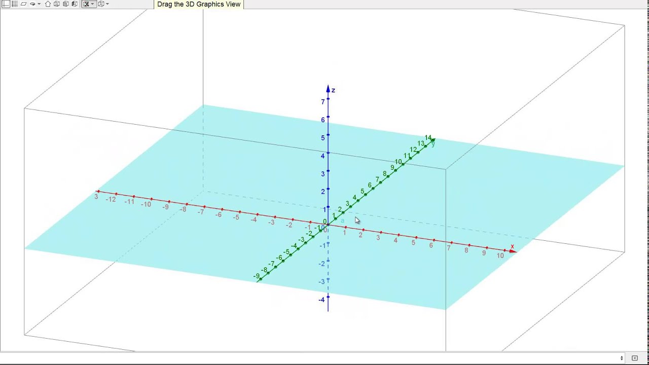 The xyz Coordinate System