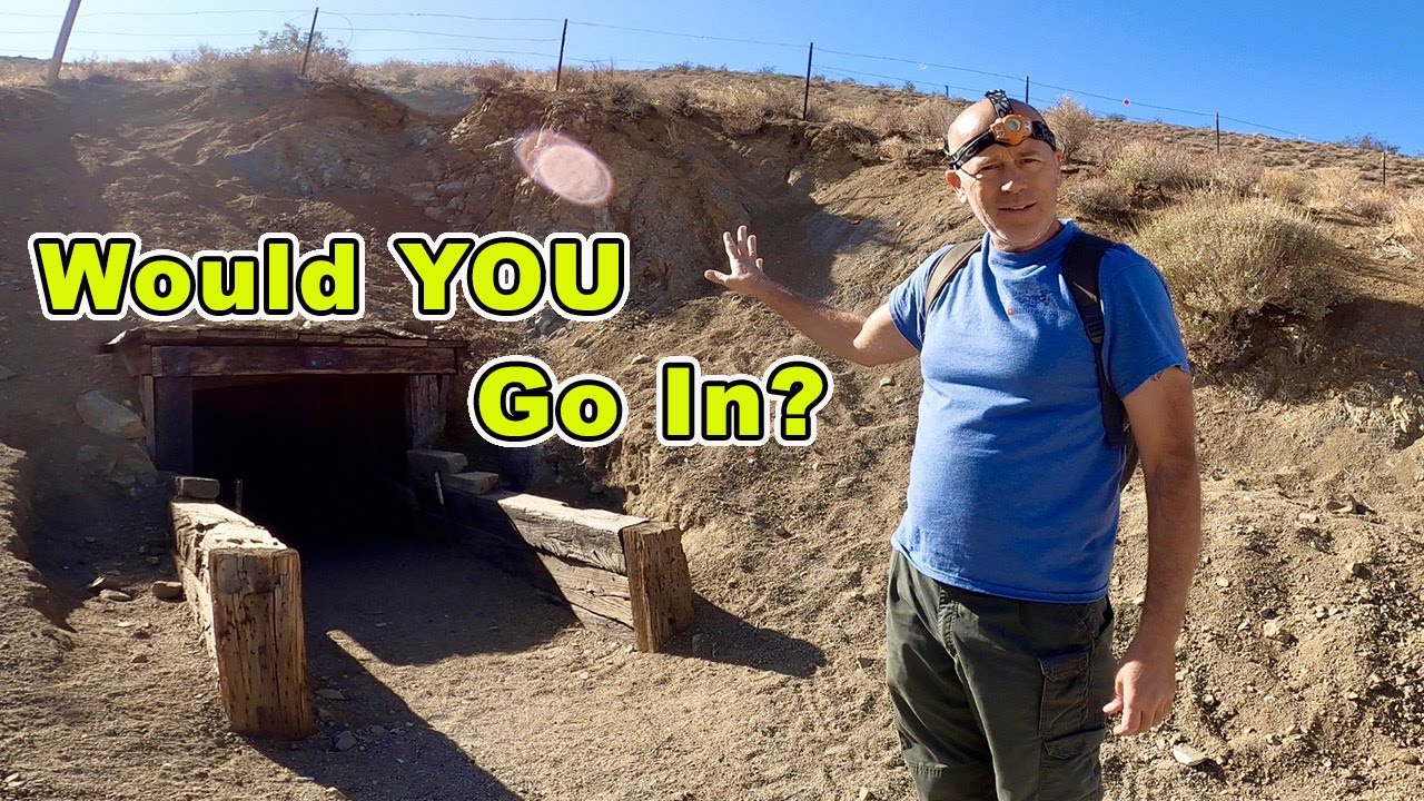 We Walked Through the Burro Schmidt Tunnel | Abandoned Desert History