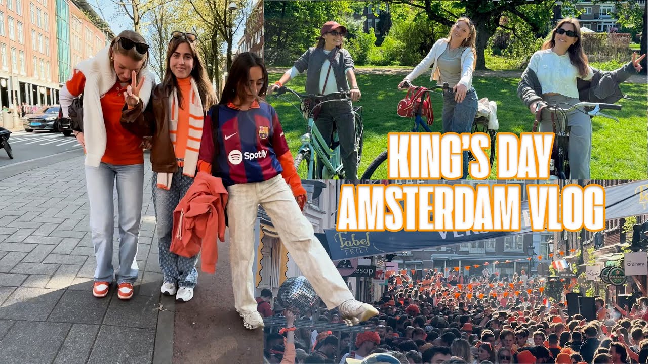 VLOG | AMSTERDAM pel King’s Day! Què hem fet a part de sortir de festa?
