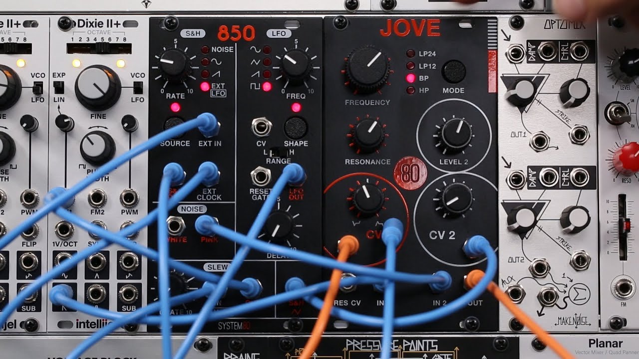 System 80 JOVE VCF and 850 Modulation Source