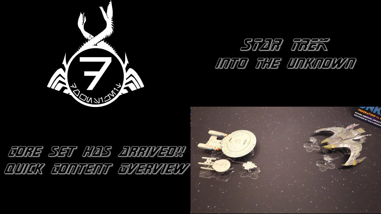 Star Trek: Into the Unknown - Core Set Arrives! - Quick Overview