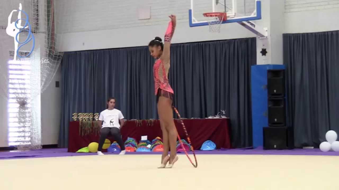 Barbara Domingos - Clube AGIR de Curitiba (BRA) - Arco (Hoop) -Junior Elite 2000- Summer Stars 2014