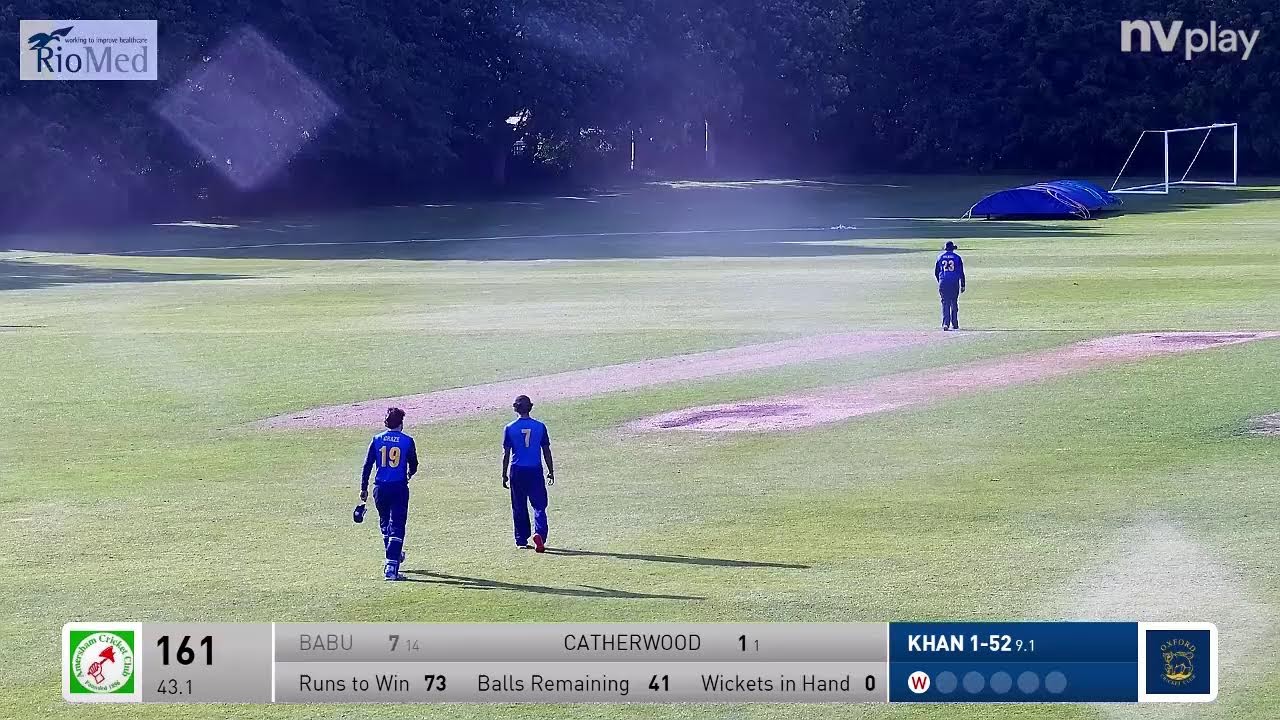 Oxford CC 1ST   AMERSHAM CC 1ST