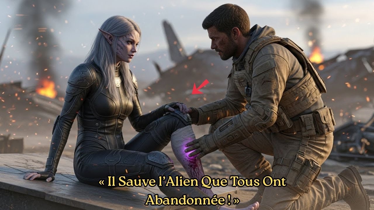 Tous Ont Refusé de Secourir le Guerrier Alien Paralysé…, Sauf Ce Soldat Humain »