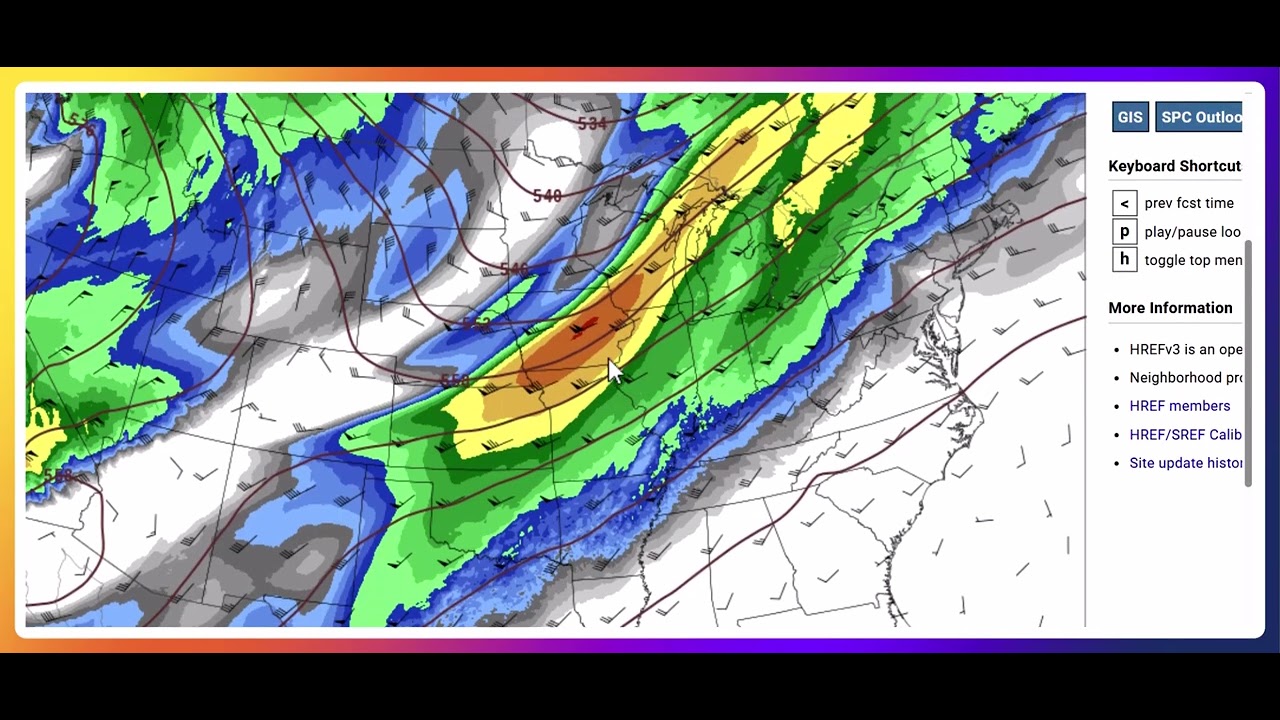 3-6-26 Damaging Wind and Isolated Tornado Threat for Ohio Valley!! 65 MPH Gusts Possible!