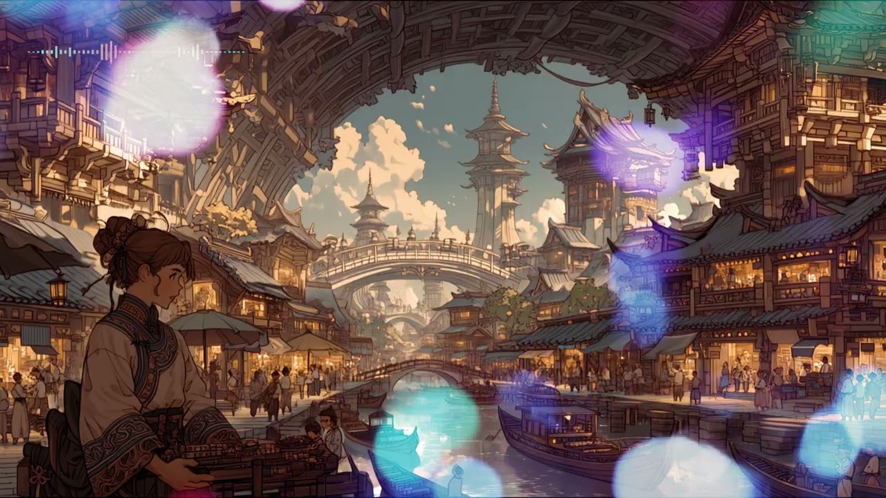 Where the River Carries a Thousand Stories | Fantasy Music for Studying