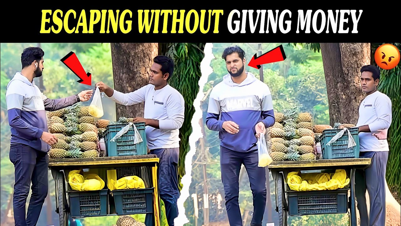 Escaping Without Giving Money 😂 | Part 5 |  Prakash Peswani Prank |