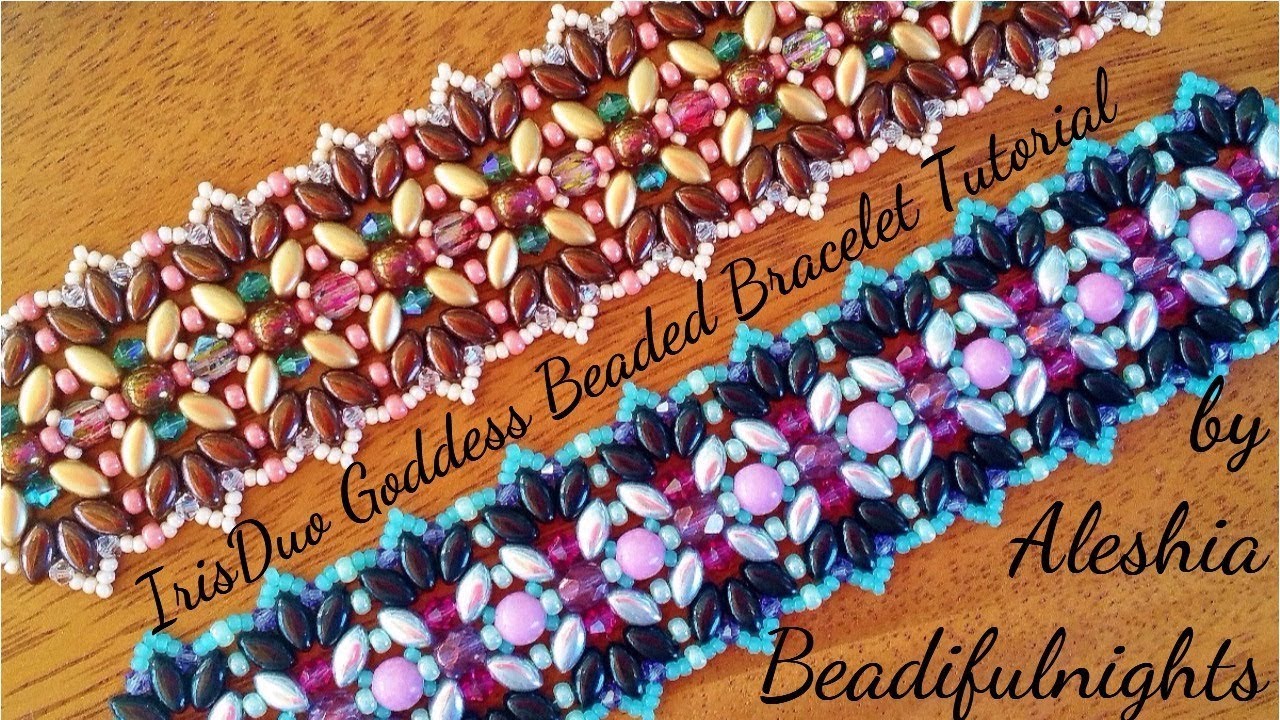IrisDuo Goddess Beaded Bracelet Tutorial