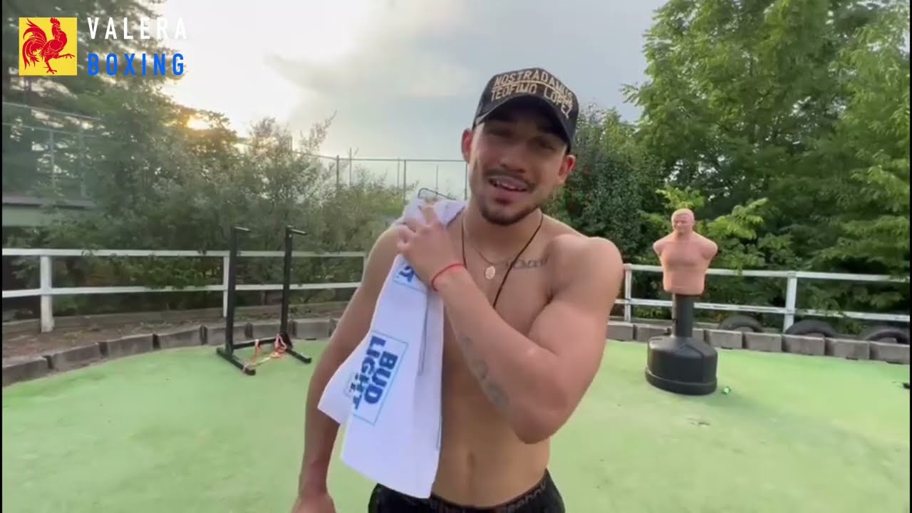 Teofimo Lopez officially finishes camp for Pedro Campa | Old Dog Boxing Club | Ringoes, NJ