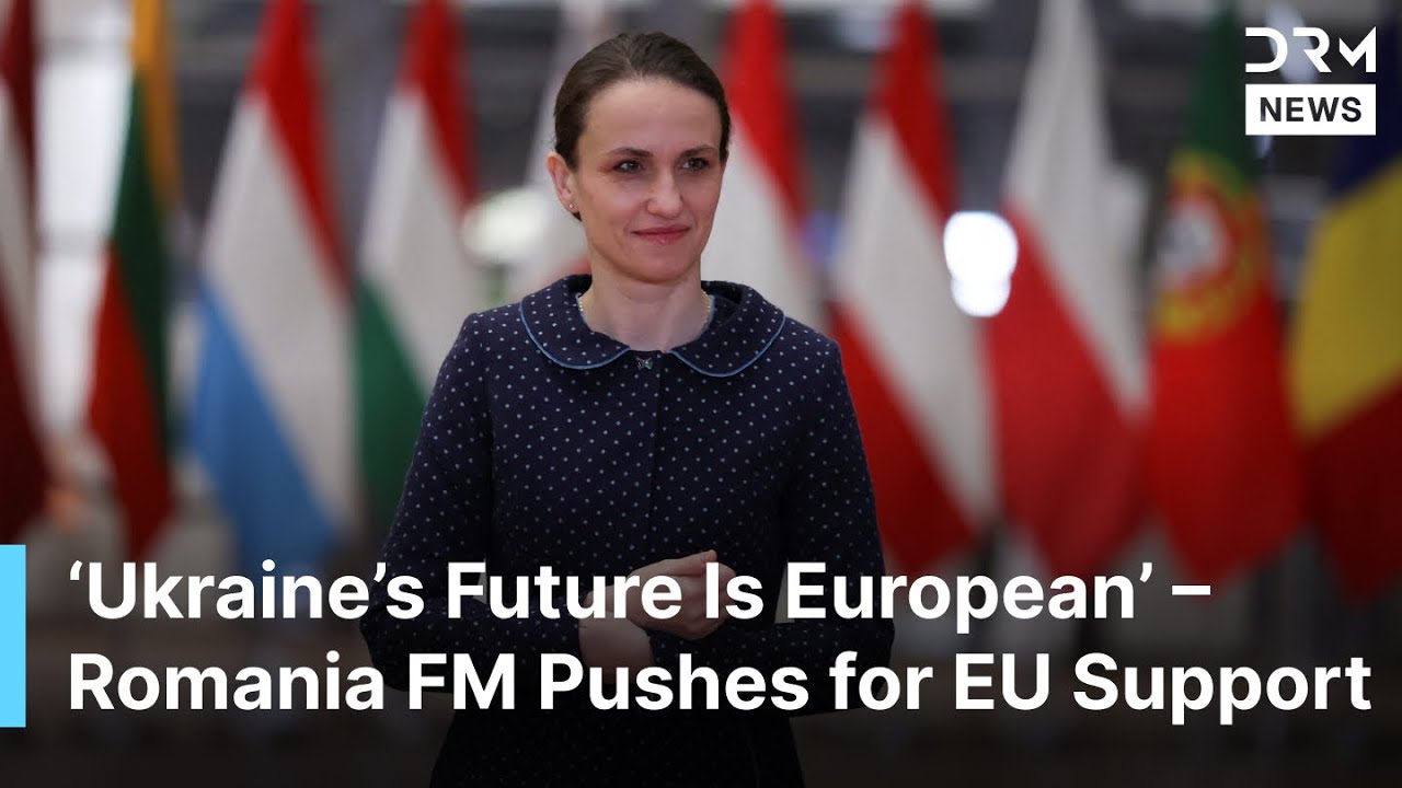 FULL REMARKS: Romania&rsquo;s FM Pushes Peace Talks, Black Sea Security Amid Russian Aggression | AQ1B