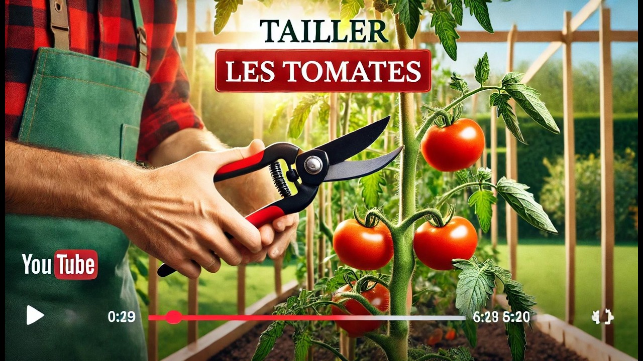 ✂️ 3 Méthodes pour Tailler vos Tomates : Adaptées à Chaque Variété et Calibre