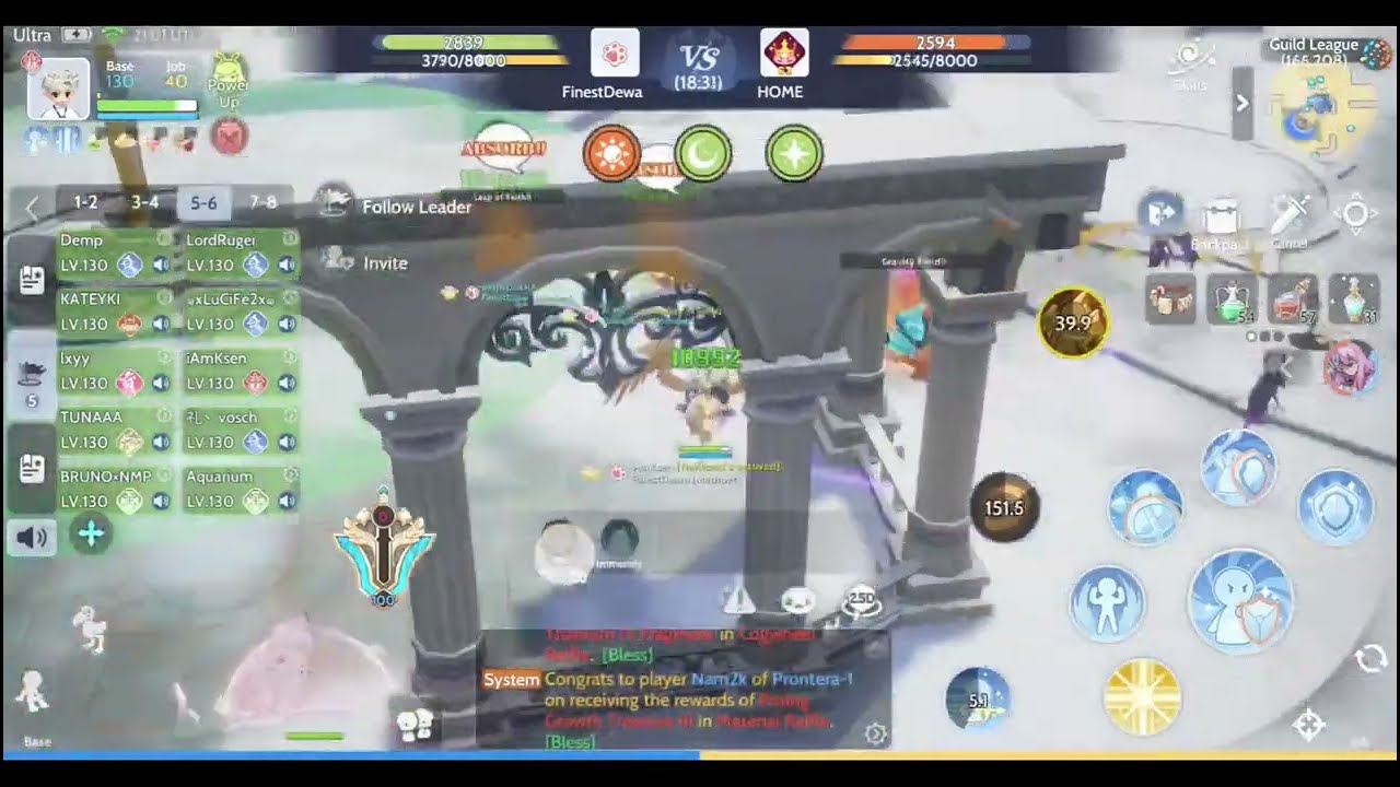 [F2P] RG TANK POV | GL FINESTDEWA VS HOME | RAGNAROK ORIGIN