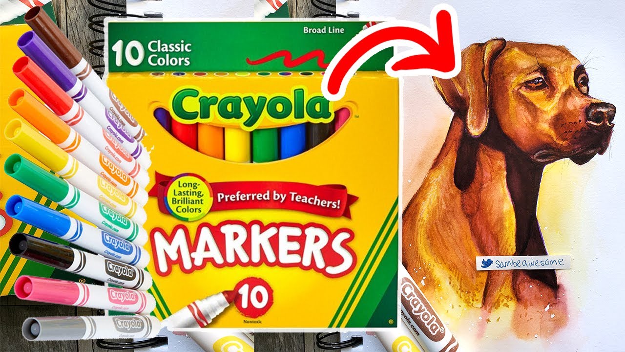 My Crayola Marker Journey