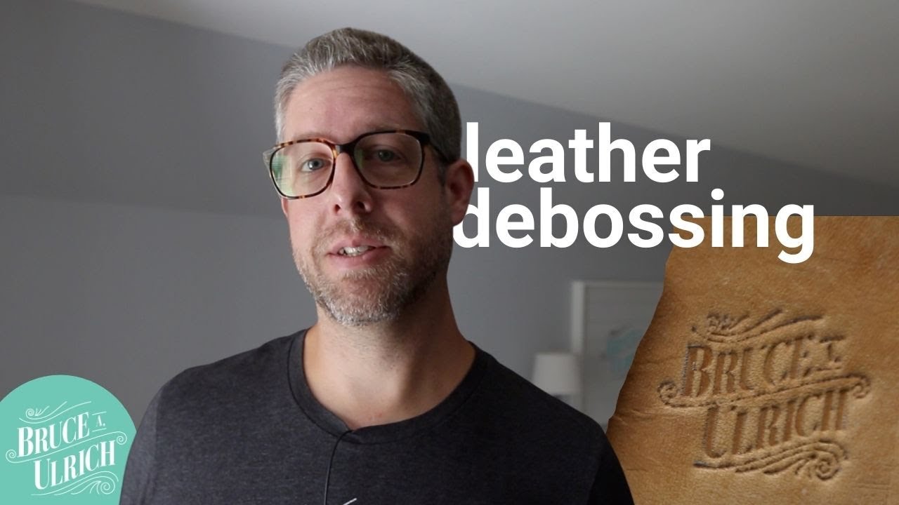 Leather Debossing Experiments / Using Acrylic to Deboss Leather