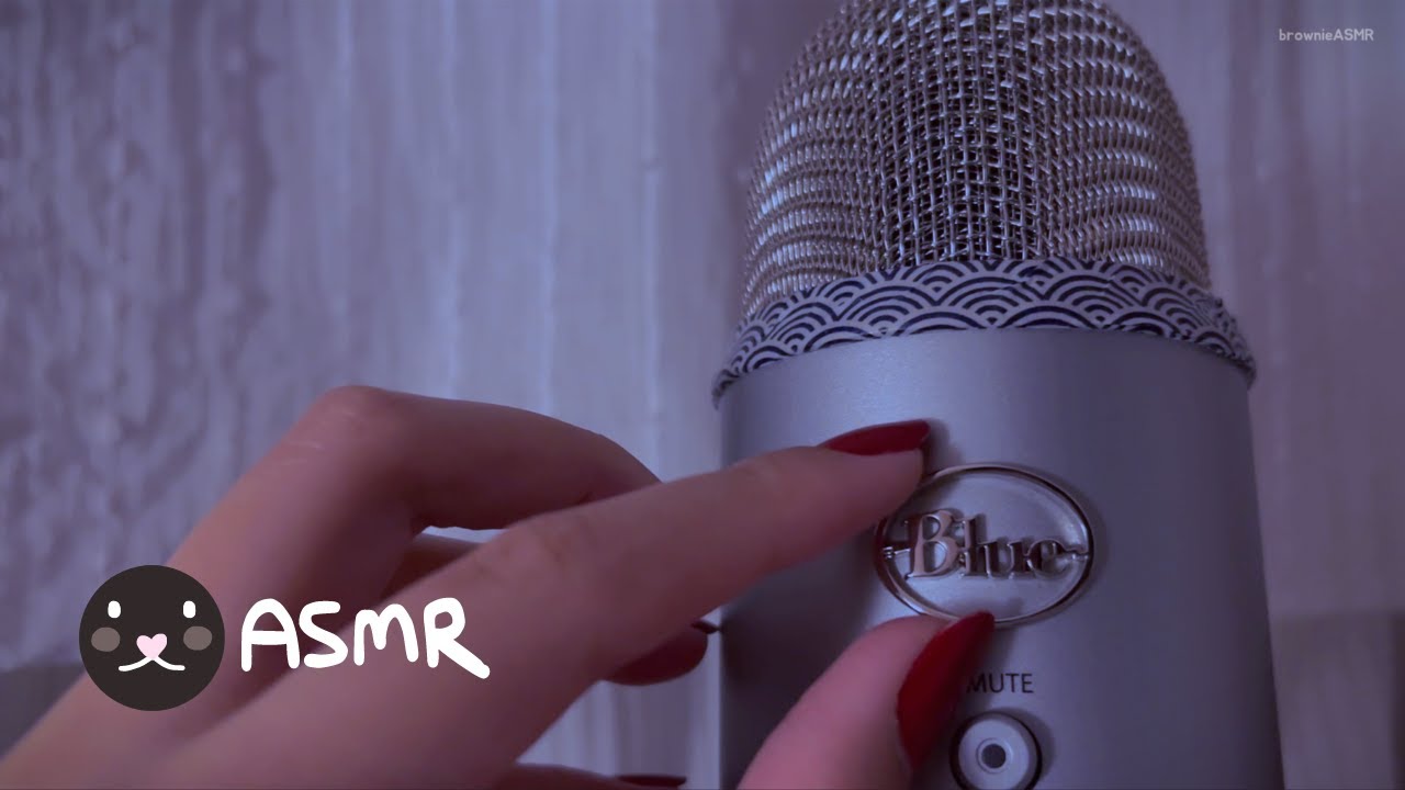 ASMR ⊹₊ ⋆ blue yeti microphone unboxing, raw phone audio triggers!