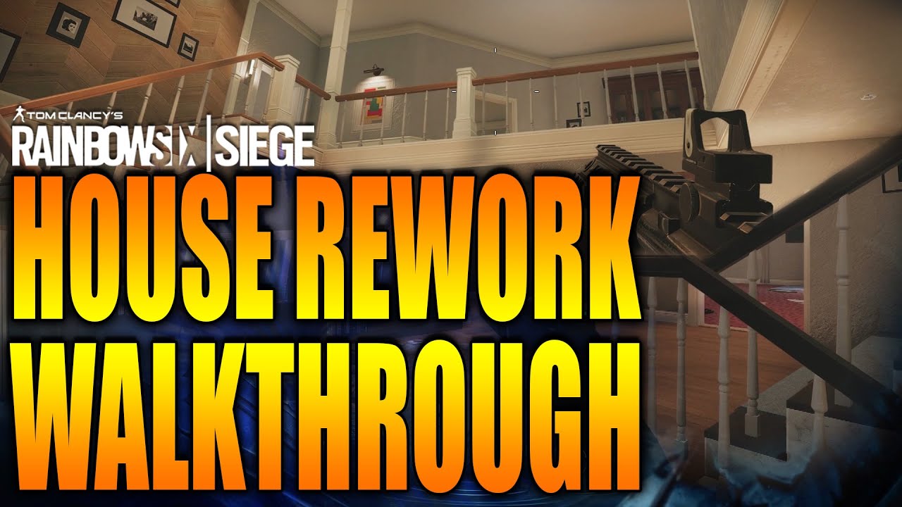 Rainbow Six Siege - In Depth: HOUSE REWORK FULL WALKTHROUGH! Operation Steel Wave