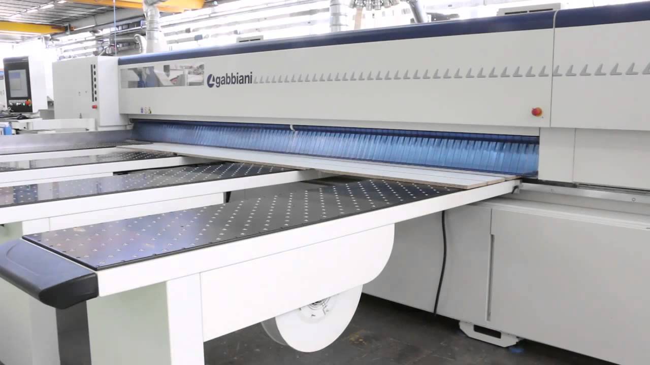 SEZIONATRICE GABBIANI - BEAM PANEL SAW GABBIANI BY SCM GROUP  -  Scies à panneaux horizontale