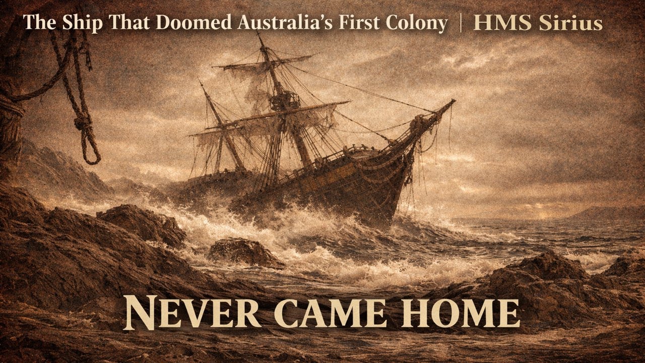 The Ship That Doomed Australia’s First Colony | HMS Sirius