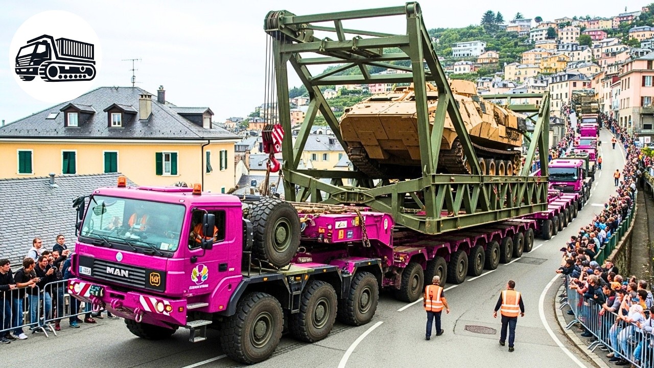 Schwertransport am Limit | Wenn 84 Die GIGANTISCHE LKW auf extremen Routen kämpfen