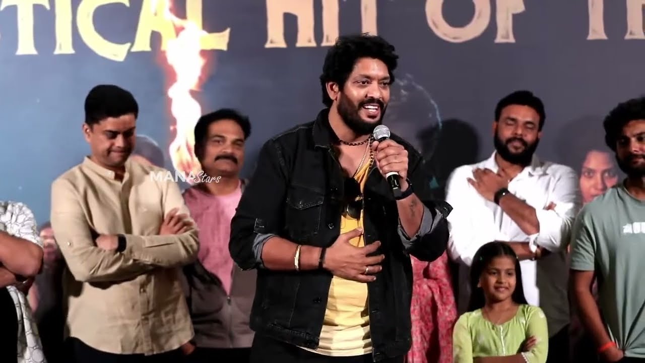 Actor Indraneel Speech @ Shambhala Movie Success Meet