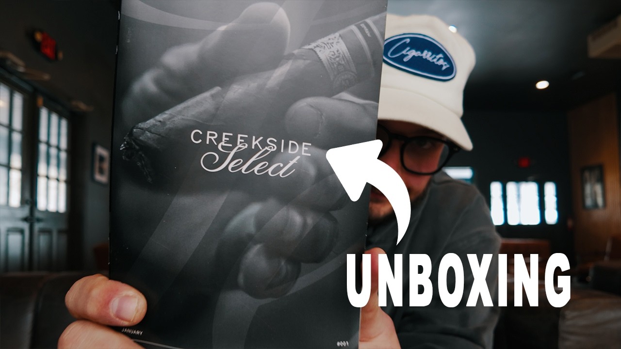 Unboxing Creekside Cigar Club Select 001 👀