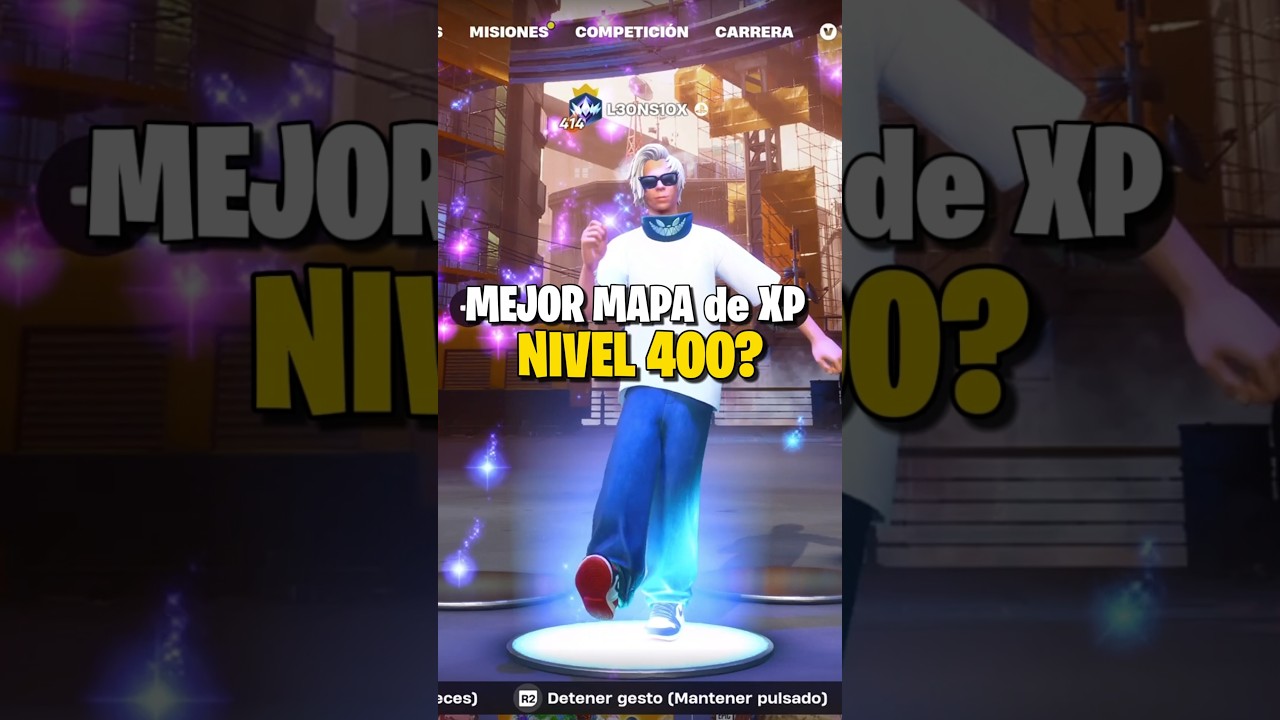 MEJOR MAPA DE XP FORTNITE SIN CONTADOR C&oacute;mo SUBIR RAPIDO al NIVEL 200
