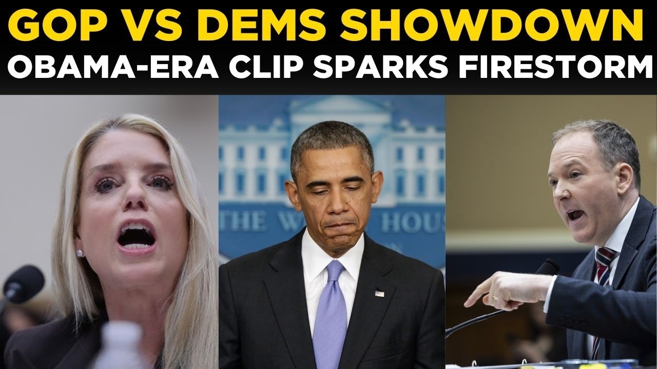 PAM BONDI HEARING LIVE | Pam Bondi Hearing Erupts as GOP Plays Barack Obama-Era ICE Clip
