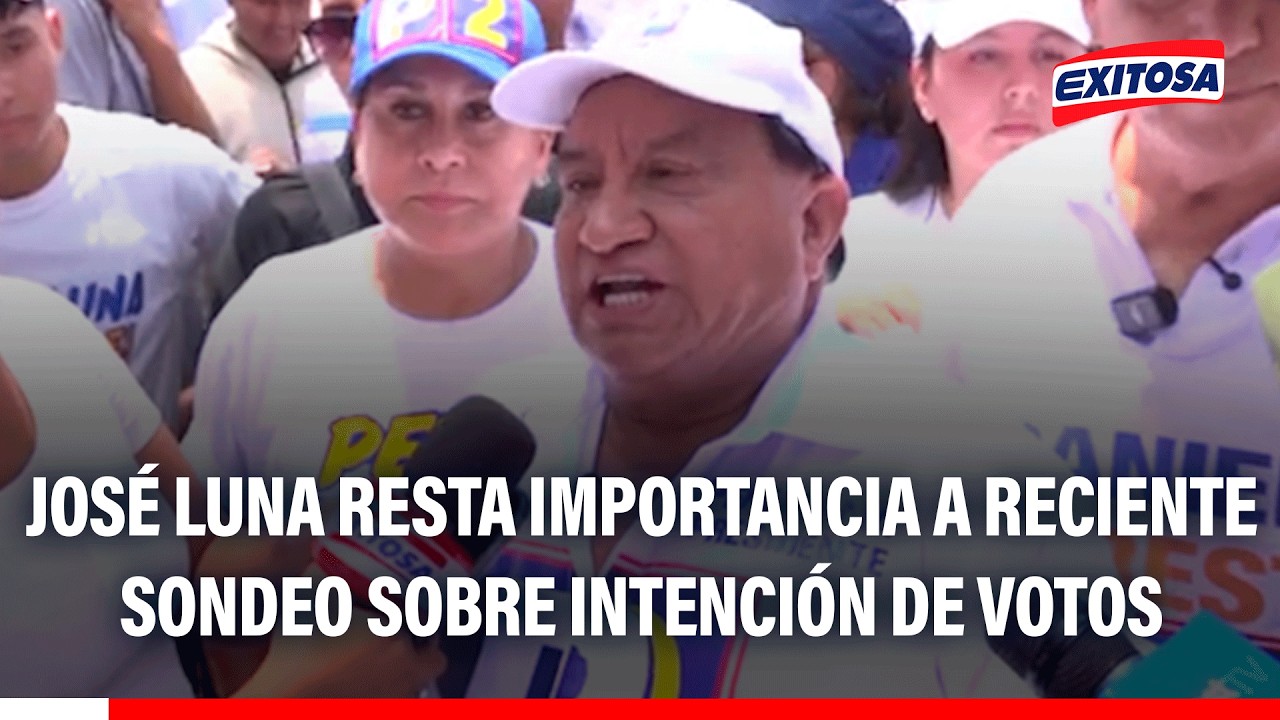 🔴🔵 José Luna y Daniel Urresti realizan caminata por Mesa Redonda